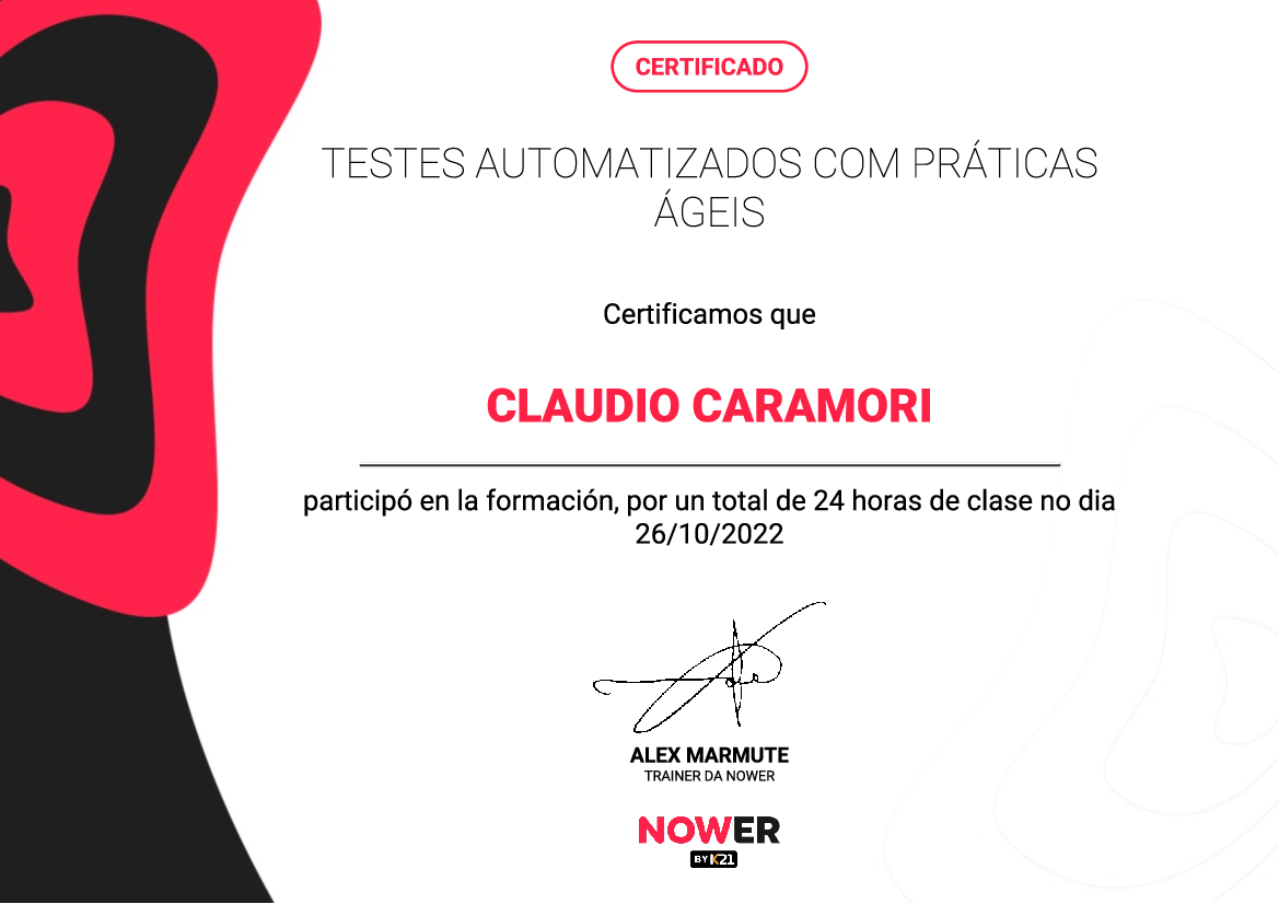 Certificado K21